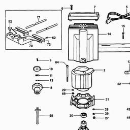 Elu MF68 spare parts