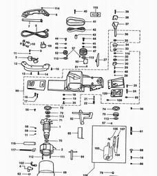 Elu MFF40 spare parts