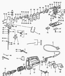 Elu ST152 spare parts