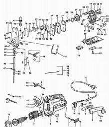 Elu ST152E spare parts