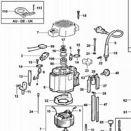 Elu MOF131 spare parts