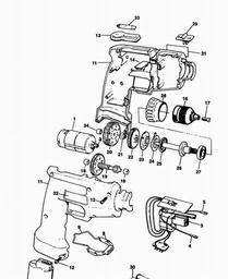 Black & Decker SPEC275 CORDLESS DRILL spare parts