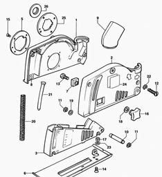 Elu EZWS95 spare parts