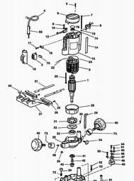 Elu MOF179 spare parts