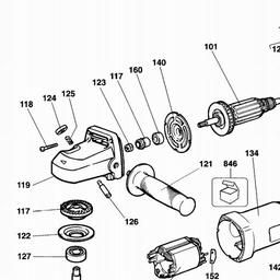 Elu WS14E spare parts