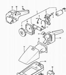 Black & Decker HC300 DUSTBUSTER spare parts