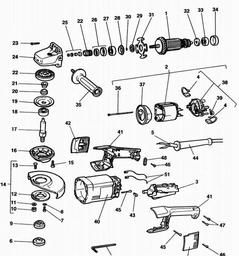 Elu WS61 spare parts