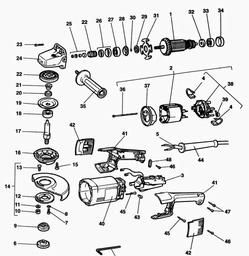 Elu DT53E spare parts