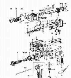 Elu MBH24RLU spare parts