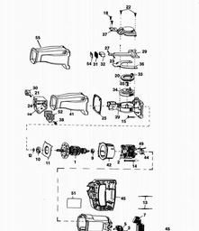 Black & Decker PL38K CUT SAW spare parts