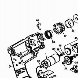 Black & Decker 1965 SCRU-DRILL spare parts
