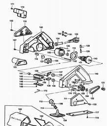 Black & Decker KW713 PLANER spare parts