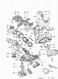 Black & Decker KW735E PLANER spare parts