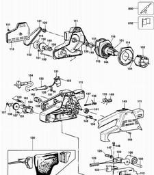 Black & Decker KA83E BELT SANDER spare parts