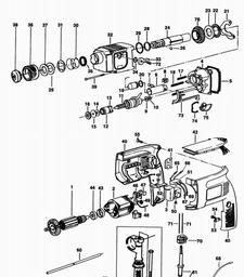 DeWalt DW514K35 spare parts