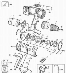 Elu BSA12K spare parts