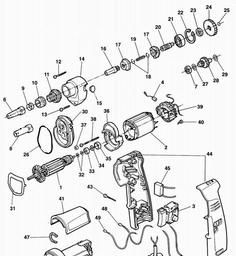 Elu ESD707 spare parts