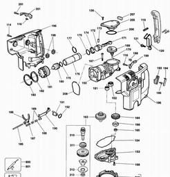 Elu BH41 spare parts