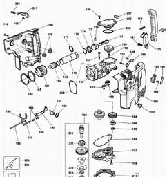 Elu BH46E spare parts