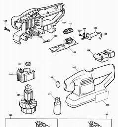 Black & Decker 374455 ORBITAL SANDER spare parts
