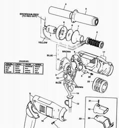 Black & Decker SPEC1666 HEATGUN spare parts