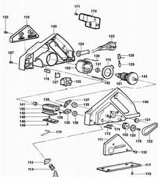 Black & Decker KW711 PLANER spare parts