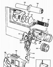 Black & Decker KX1670 HEATGUN spare parts