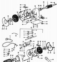 Elu MWA57 spare parts