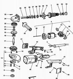 Elu WS56E spare parts