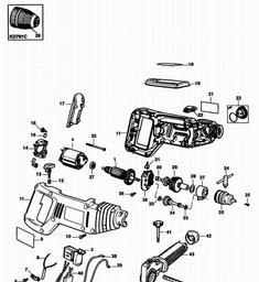 Black & Decker KD791 HAMMER DRILL spare parts