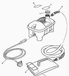 Black & Decker KX2300 WALLPAPER STRIPPER spare parts