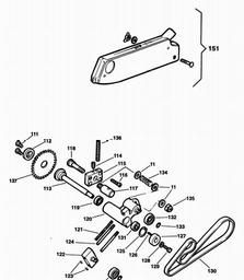 Elu EZ41101 spare parts