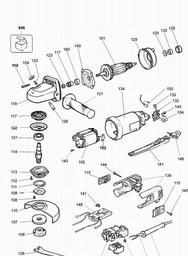 Elu WS12E spare parts