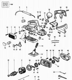 DeWalt DW676 spare parts