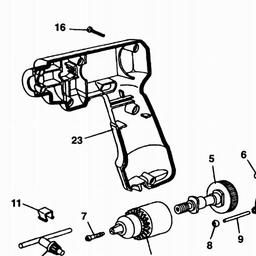 Black & Decker KC9049 CORDLESS DRILL spare parts