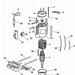 DeWalt DW613-----C spare parts