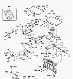 Elu EPT1161 spare parts
