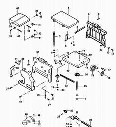 DeWalt DW1161 spare parts