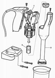 Black & Decker SB20B BLENDER spare parts