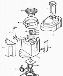 Black & Decker JE50 JUICER spare parts