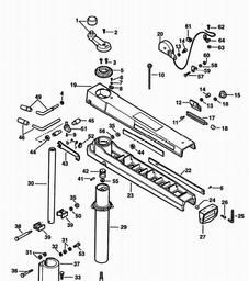 Elu RKS1253 spare parts