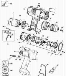 DeWalt DW905K spare parts