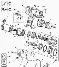 DeWalt DW909 spare parts