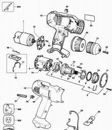 DeWalt DW910 spare parts