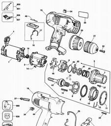 DeWalt DW912 spare parts