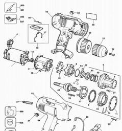 DeWalt DW914 spare parts