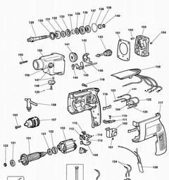 DeWalt DW158 spare parts