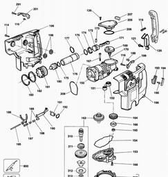 DeWalt DW540 spare parts