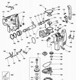 DeWalt DW541 spare parts