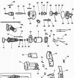 DeWalt DW155 spare parts